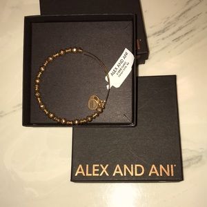 NEW NWT Alex and Ani adjustable gold/copper bracelet